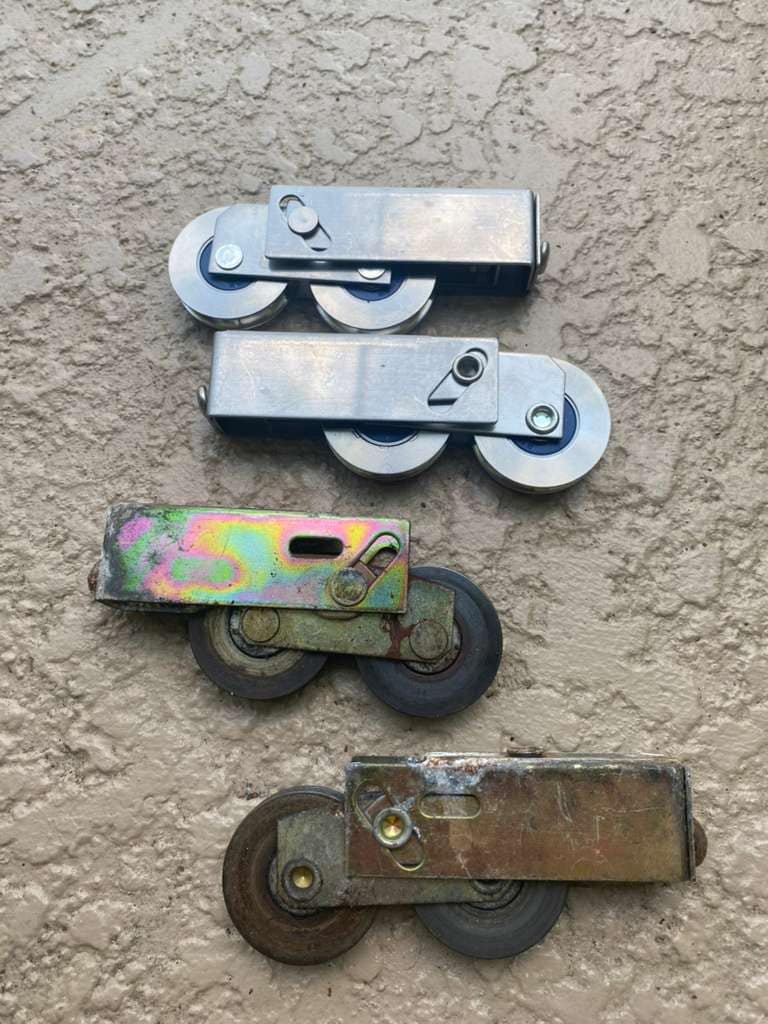 Stainless steel roller compared to regular rollers